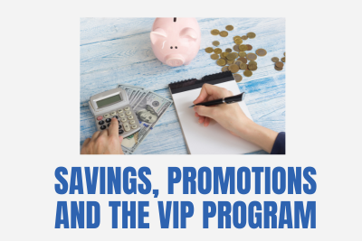 Savings Promotions